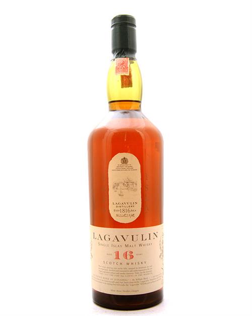 Lagavulin 16 år White Horse Single Islay Malt Whisky 100 cl No Box 43%