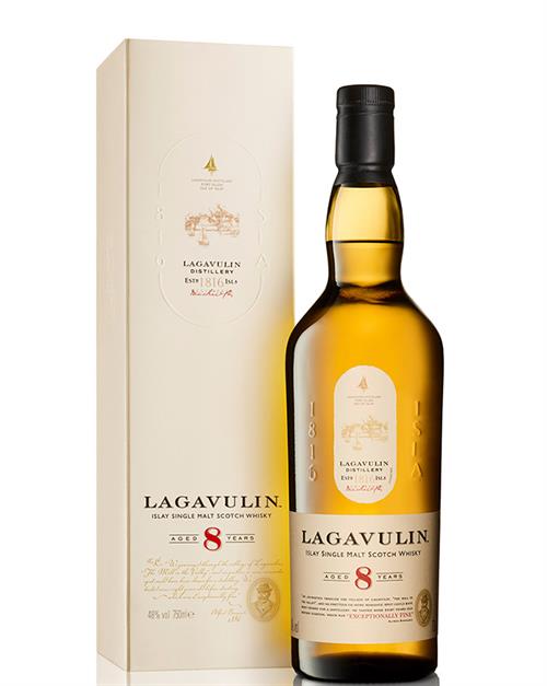 Lagavulin 8 år Single Islay Malt Whisky 70 cl 48%