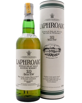 Laphroaig 10 år Old Version 70 cl Single Islay Malt Whisky 40%