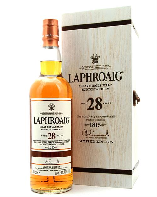 Laphroaig 28 år Limited Edition Single Islay Malt Whisky 44,4%