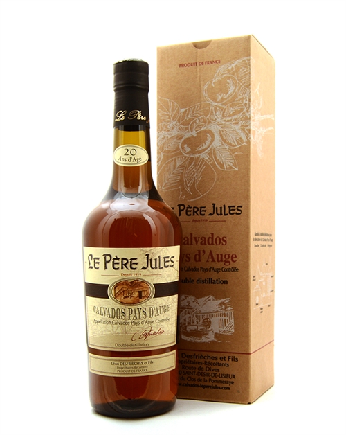 Le Pere Jules 20 år France Pays d´Auge Calvados 70 cl 41%