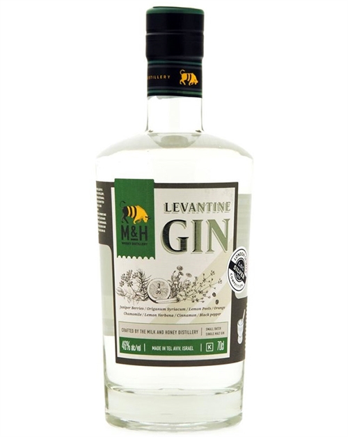 Levantine Gin Small Batch Milk & Honey Israel 70 cl