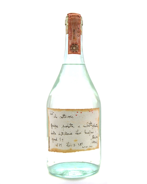 Levi Serafino Grappa Cio che sottovoce 1991 Romano Levi - Unika flaske 5 - 75 cl 51%