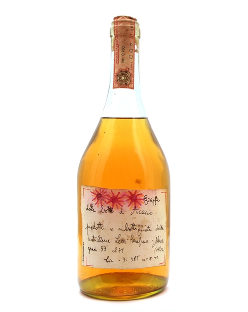 Levi Serafino Grappa della botte di Acacia 1991 Romano Levi - Unika flaske 1 - 75 cl 53%