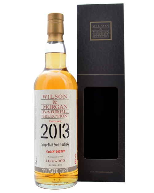 Linkwood 2013/2021 Virgin Oak Wilson & Morgan 7 år Speyside Single Malt Scotch Whisky 48%