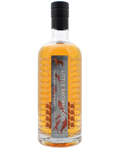 Ben Nevis 1999/2025 Little Brown Dog 26 år Single Cask Single Malt Scotch Whisky 70 cl 50,5%