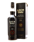 Loch Dhu 10 år The Black Mannochmore Single Malt Scotch Whisky 100 cl 40%