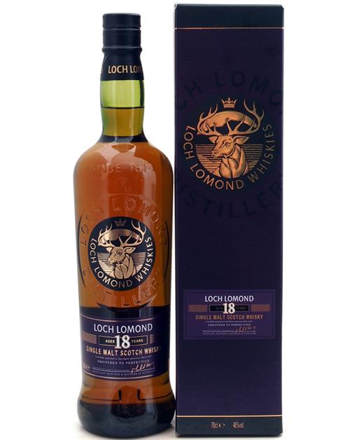 Loch Lomond 18 år Single Highland Malt Scotch Whisky 46%