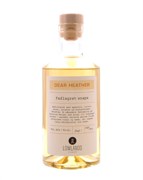 Lowlands Dear Heather Dansk Fadlagret Snaps 50 cl 41%