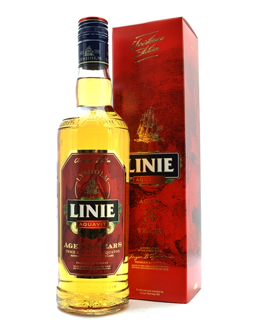 Lysholm Linie 3 år Christmas Edition 2023 Norsk Akvavit 70 cl 41,5%