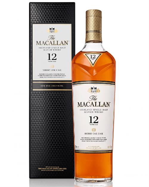Macallan 12 år Sherry Oak Cask 2018 Single Speyside Malt Whisky