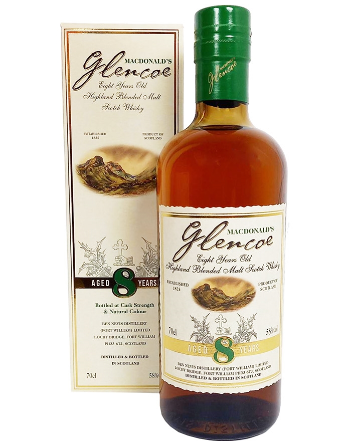 Køb MacDonald's Glencoe 8 års Whisky 58» Fri Fragt*