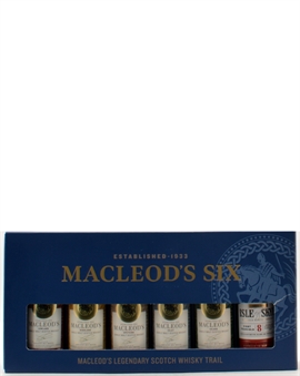 MacLeods Six Miniature Remarkable Regional Malts Scotch Whisky 6x5 cl 40%