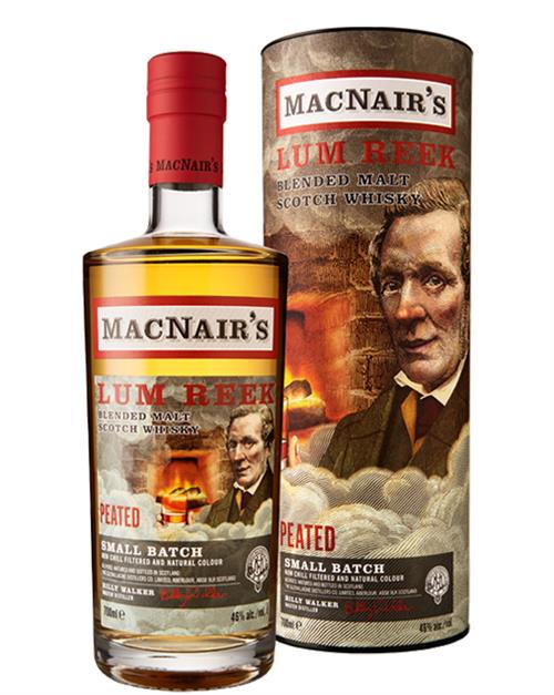 MacNair\'s Lum Reek Peated Small Batch Blended Malt Scotch Whisky 46%