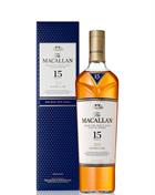 Macallan 15 år Double Cask Single Speyside Malt Whisky 70 cl 43%