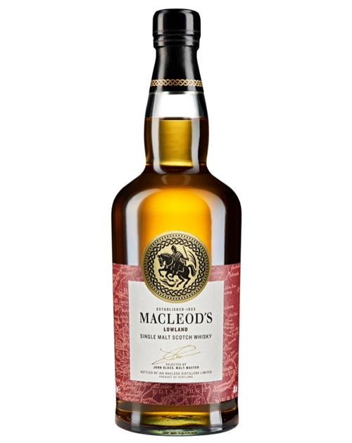 Macleods Lowland 8 år Ian MacLeod Distillers Single Lowland Malt Whisky 40%