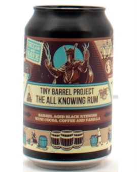 Mad Scientist Tiny Barrel Project The All Knowing Rum Dåseøl 33 cl 13,5%