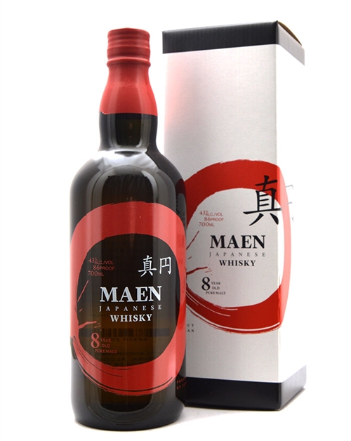 Maen 8 år The True Circle Blended Pure Malt Japanese Whisky 70 cl 43%