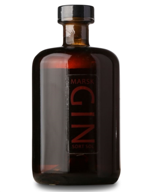 Marsk Destilleriet Gin Sort Sol 70 cl Dansk Aroniabær gin 40%