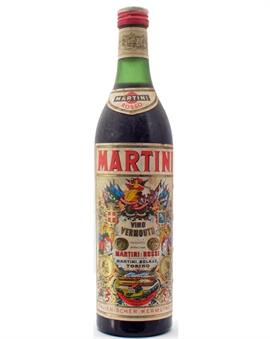 Martini Rosso Vino Vermouth Old Version 3 Likør Italien 70 cl