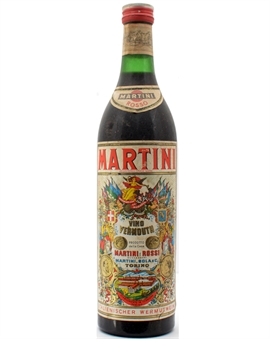 Martini Rosso Vino Vermouth Old Version 5 Italien 70 cl