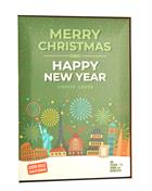 Merry Christmas Coffee Lover Happy New Year Postkort