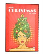 Merry Christmas The Tea Lover Postkort