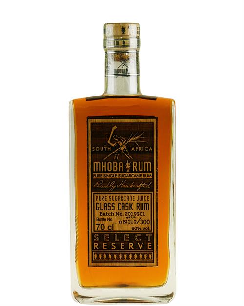 Mhoba Select Reserve Glass Cask Pure Single Sydafrika Rom 70 cl