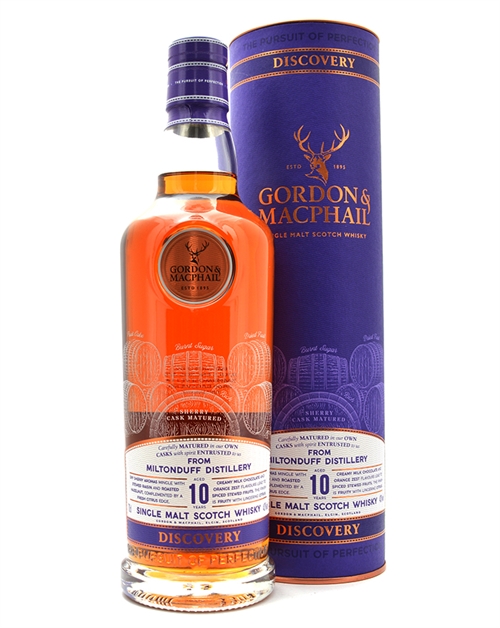 Miltonduff 10 år Gordon & MacPhail Single Speyside Malt Scotch Whisky 70 cl 43%