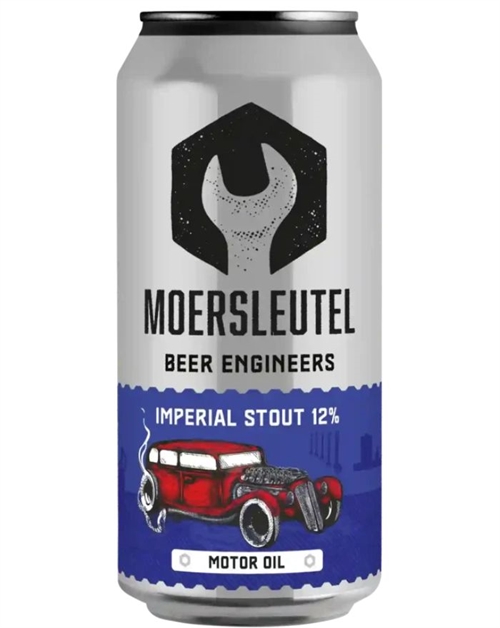 Moersleutel Motor Oil Imperial Stout Dåseøl 44 cl 12%