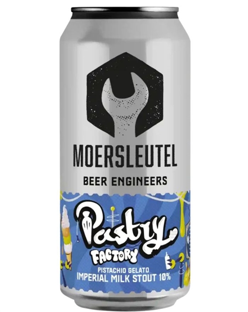 Moersleutel Pistachio Gelato Pastry Imperial Milk Stout Dåseøl 44 cl 10%