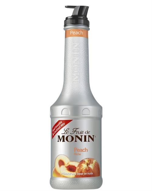Monin Purémix Peach / Fersken Fransk Sirup 100 cl