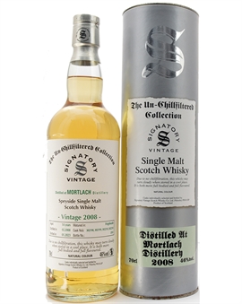 Mortlach 2008/2023 Signatory Vintage 14 år Unchillfiltered Collection Single Malt Scotch Whisky 46%