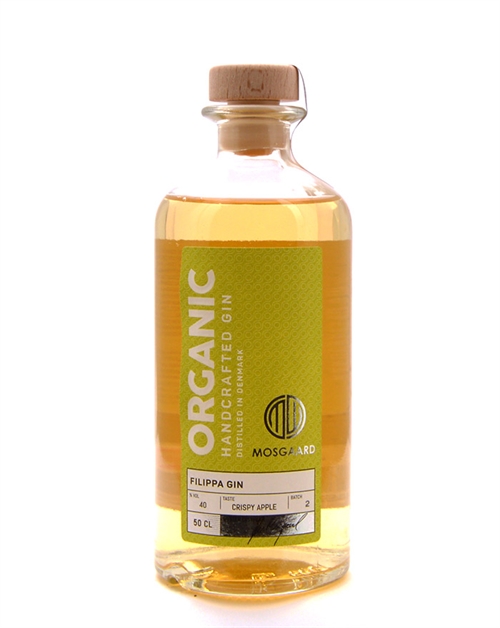 Mosgaard Filippa Crispy Apple Premium Dansk Økologisk Gin 50 cl 40%