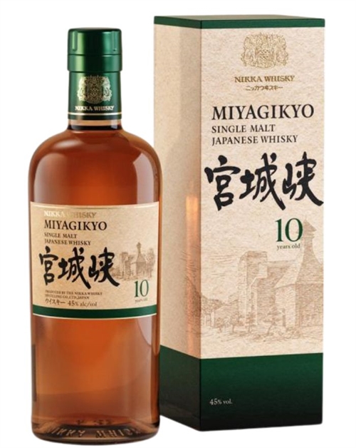 Nikka Miyagikyo 10 år Single Malt Japanese Whisky 70 cl 45%
