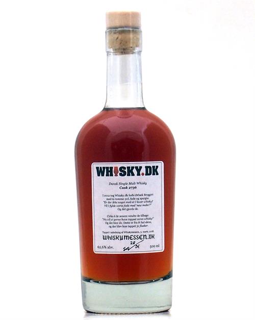 Nyborg Destilleri Whiskymessen 2018 Organic Single Malt Danish Whisky Ørbæk 62,6%