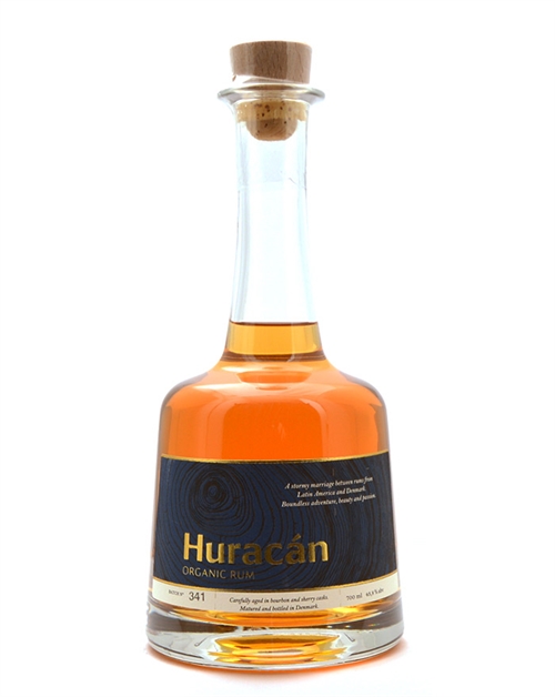 Nyborg Distillery Huracan Dansk Økologisk Rom 43,8%
