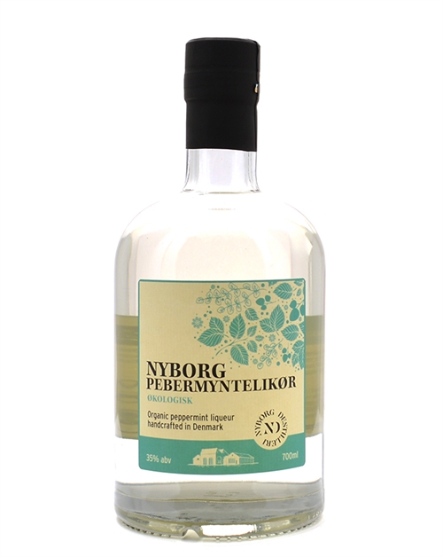 Nyborg Økologisk Dansk Pebermyntelikør 70 cl 35%