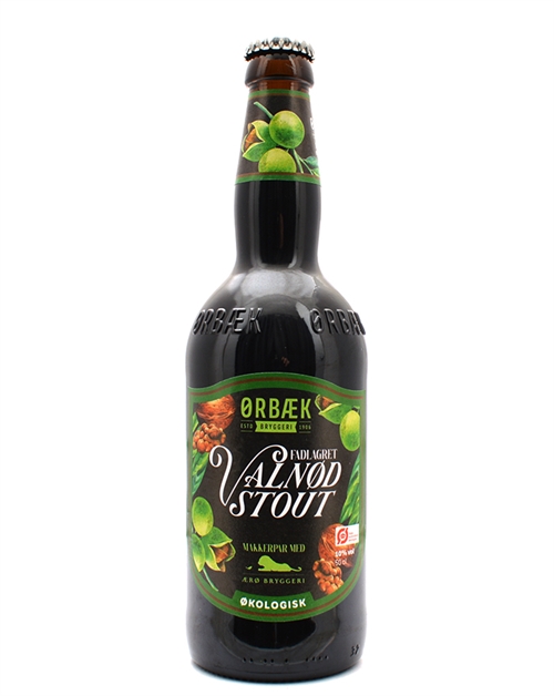 Ørbæk Bryggeri Økologisk Valnød Stout 50 cl 10%
