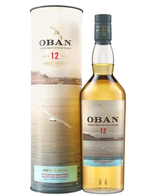 Oban Special Release 2025 Heart of the Harbour 12 år Single Malt Scotch Whisky 70 cl 54,7%