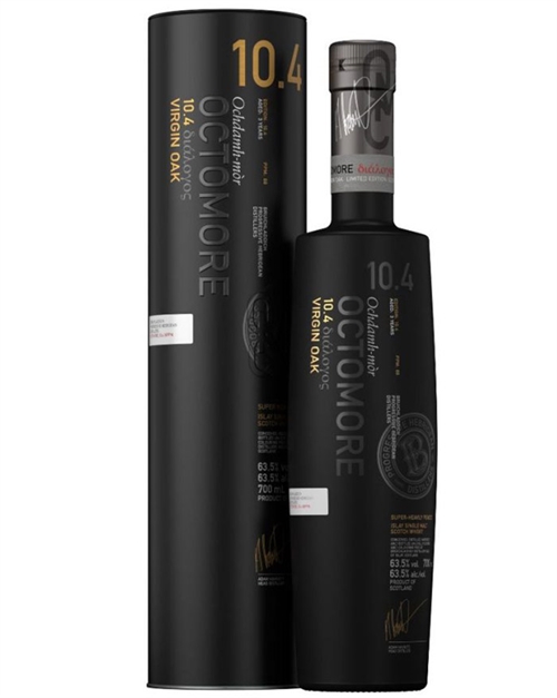Octomore 10:4 Virgin Oak 88 ppm Bruichladdich Single Islay Malt Whisky 63,5%