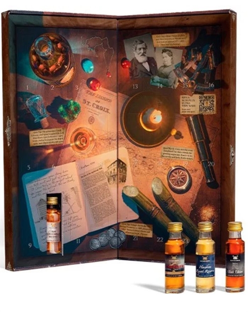 Old St. Croix 24 Treasures 2026 Edition - Romjulekalender fyldt med 24 stk x 2cl