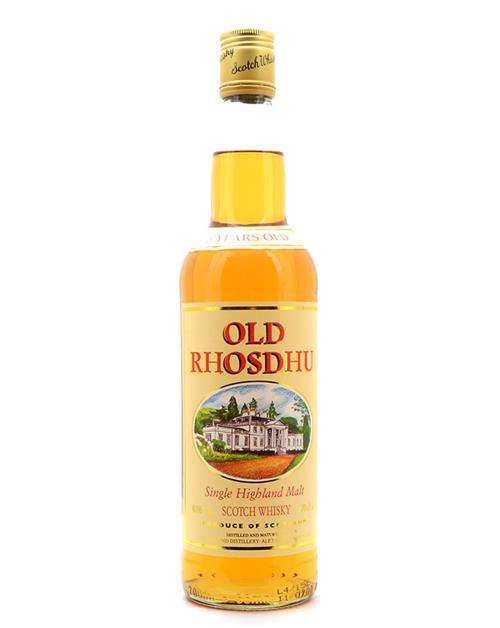 Old Rhosdhu 5 år Loch Lomond Single Highland Malt Scotch Whisky 40%