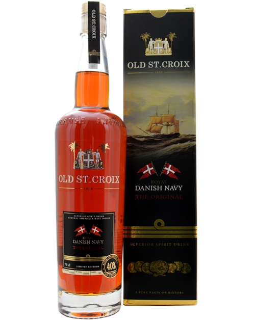 Old St. Croix Royal Danish Navy The Original Limited Edition Spirit Drink 70 cl 40%