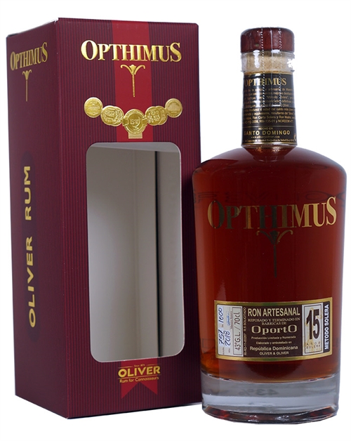 Opthimus 15 år Oporto Rum Dominikanske Republik Rom 43%