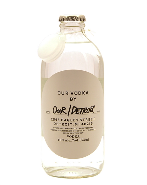 Our Vodka By Detroit Premium Vodka 37,5 cl 40%