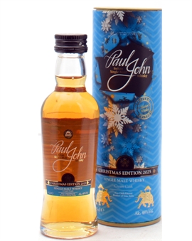 Paul John Miniature Christmas Edition 2025 Indian Single Malt Whisky Indien 5cl 48%