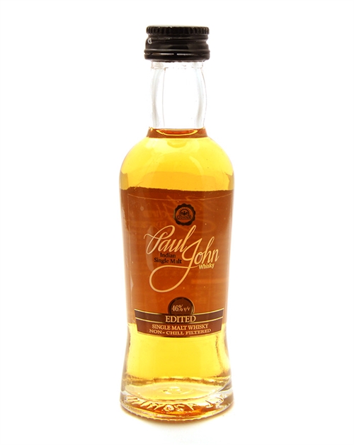 Paul John Miniature Edited Indian Single Malt Whisky 5 cl 46%