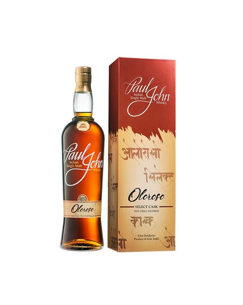 Paul John Oloroso Select Cask Indian Single Malt Whisky Indien 48%