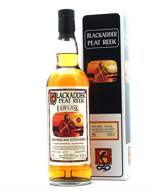 Blackadder Raw Cask Peat Reek 2016 Islay Single Malt Scotch Whisky 70 cl 58,2%